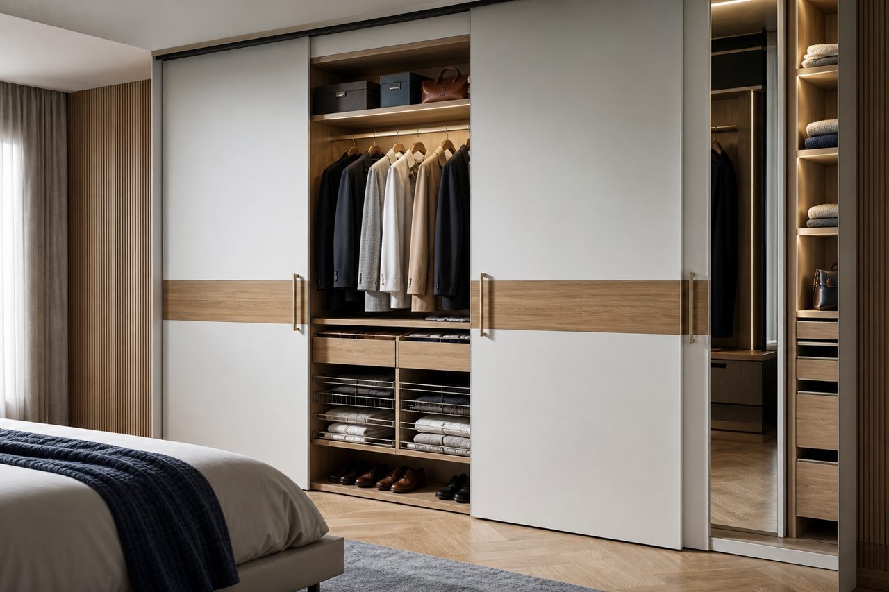 Wardrobe and bed fittings